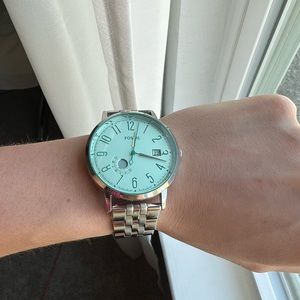 Fossil unisex stainless steel